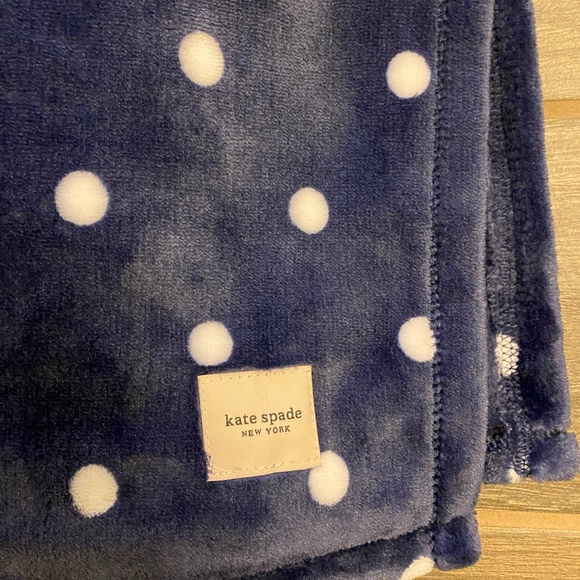 kate spade Bedding New Kate Spade Plush Fleece Throw Blanket Poshmark